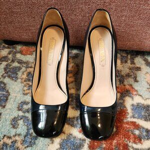 Vintage Prada Square Toe Pumps